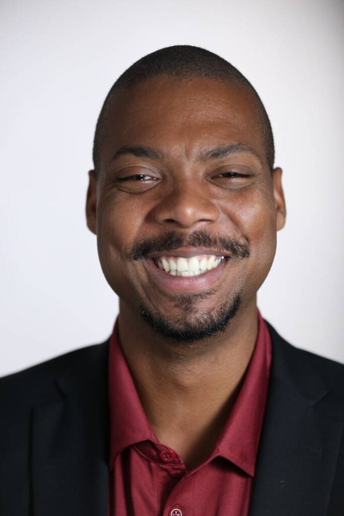 Smiling patient with a healthy, complete smile at Smile Design Cascade Heights in Atlanta, GA